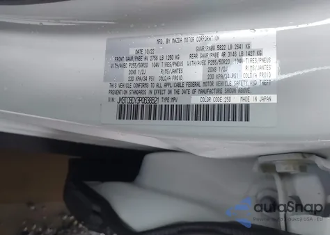 2023 Mazda Cx-9 Grand Touring from USA, damaged, VIN JM3TCBDY3P0638521